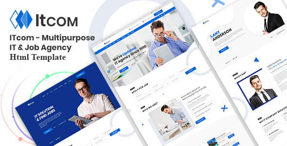 Download ITcom – Multipurpose IT & Job Agency HTML Template Nulled 