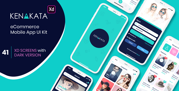 Download Kenakata – eCommerce Mobile App UI Kit Nulled 