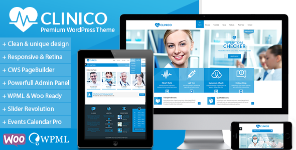 Download Clinico – Premium Medical and Health Theme Nulled 