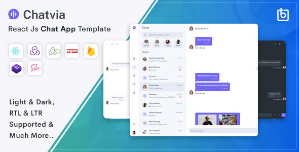 Download Chavia – React Chat App Template Nulled 