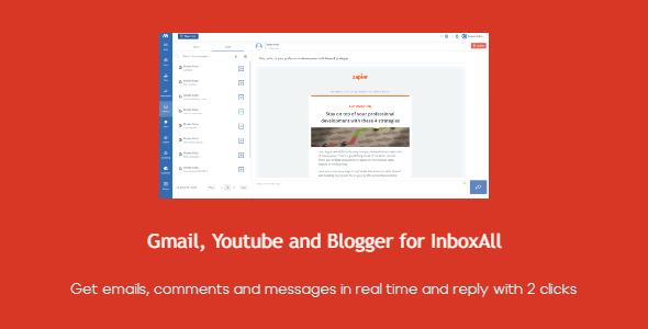 Download Blogger, Gmail and Youtube for InboxAll Nulled 