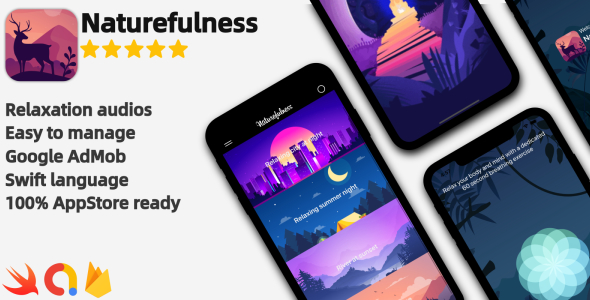 Download Naturefulness – iOS Relaxation Application Nulled 