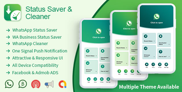 Download Status Saver & Cleaner Pro(WhatsApp & WhatsApp Business) Nulled 