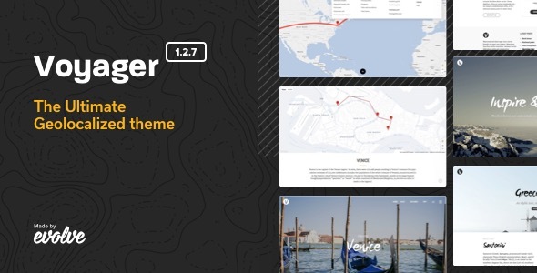 Download Voyager – The Geolocalized Multipurpose WP theme Nulled 