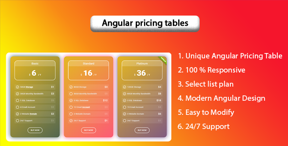 Download Shakti – Angular pricing tables Nulled 