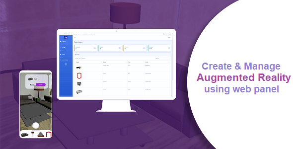 Download AR product visualization App With Control Panel Nulled 
