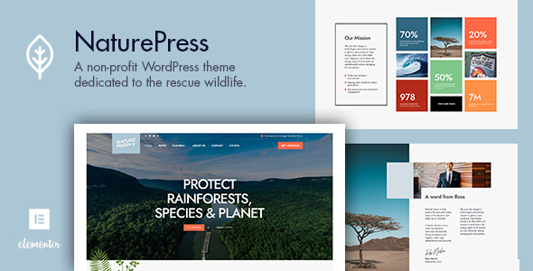 Download NaturePress – Ecology & Environment WordPress Theme Nulled 