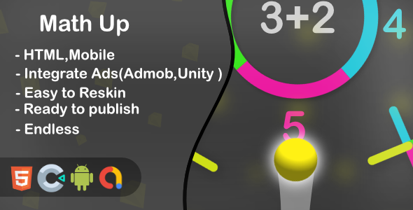 Download Math Up – HTML5 Game and Mobile (Construct 3) Nulled 