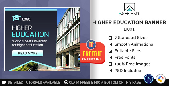 Download Education & Institute | Higher Education Banner (EI001) Nulled 