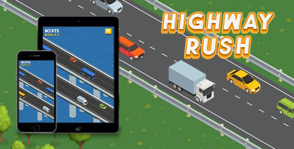 Download Highway Rush – HTML5 Game Nulled 