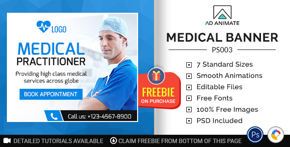 Download Professional Services | Medical Banner (PS003) Nulled 