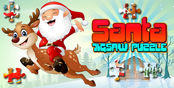 Download Santa Jigsaw Puzzle Game (CAPX and HTML5) Nulled 