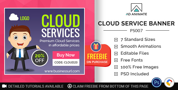 Download Professional Services | Cloud Service Banner (PS007) Nulled 