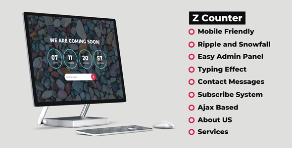 Download Z Counter – Coming Soon Countdown with Admin Panel Nulled 