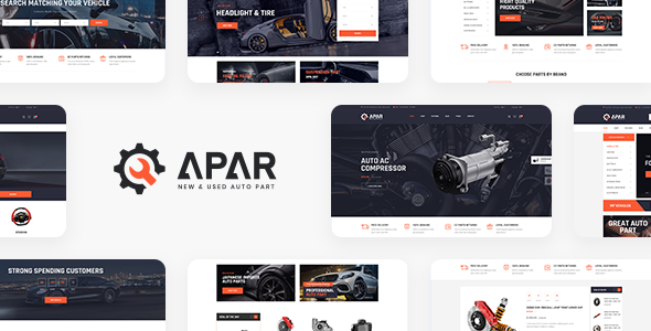 Download Apar – Auto Parts WordPress Shop Theme Nulled 