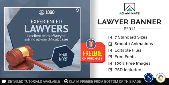 Download Professional Services | Lawyer Banner (PS011) Nulled 