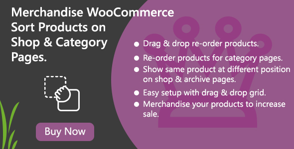 Download Merchandise WooCommerce – Sort Products For Shop & Category Pages Nulled 