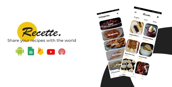 Download Recette – Share your recipes with the world Nulled 