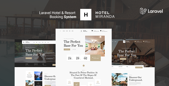 Download Miranda – Hotel and Resort Booking system Nulled 