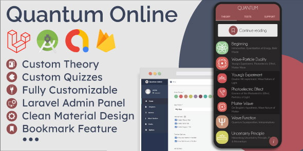 Download Educational App (Theory & Quizzes) + Admin Panel Nulled 