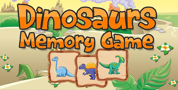 Download Dinosaurs Memory Game Nulled 