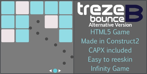 Download trezeB-bounce (alternative) – HTML5 Casual game Nulled 