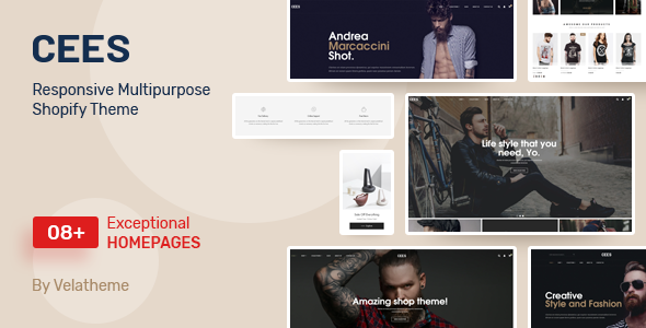 Download Cees – Responsive Multipurpose Shopify Theme Nulled 