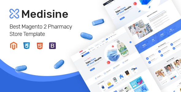 Download Medisine – Drug and Medical Store Magento 2 Theme Nulled 