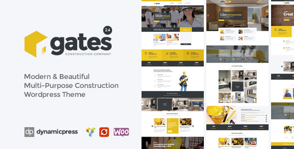 Download Gates – Construction, Building Business WP Nulled 