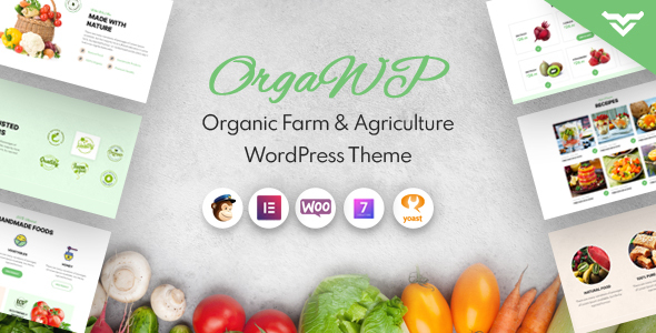 Download OrgaWP – Organic Farm & Agriculture WordPress Theme Nulled 