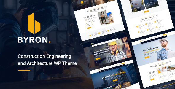 Nulled Byron | Construction and Engineering WordPress Theme free download