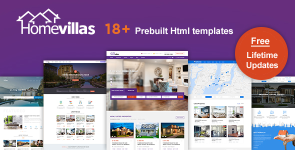 Download Home Villas | Real Estate Html Template Nulled 