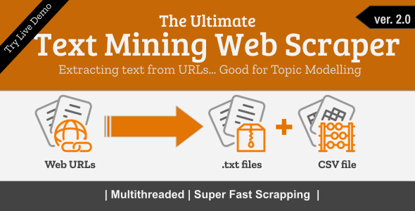 Download Text Mining Web Scraper Nulled 