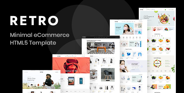 Download Retro – Clean Minimal eCommerce HTML5 Template Nulled 
