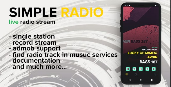 Download Simple radio (android) Nulled 