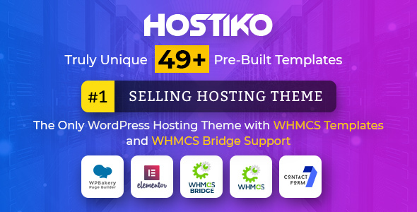 Download Hostiko WordPress WHMCS Hosting Theme Nulled 