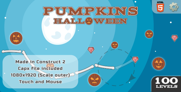 Download Pumpkins Halloween – HTML5 Casual Game Nulled 