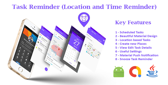 Download Location based Tasks Reminder and Habits Tracker App with Admob Ads Nulled 