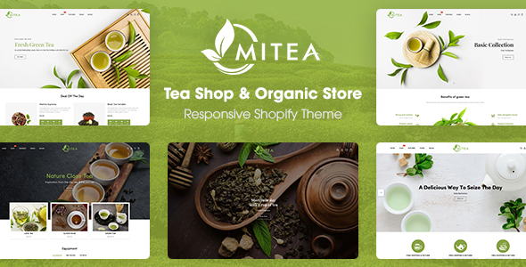 Download Mitea – Tea Shop & Organic Store Responsive Shopify Theme Nulled 
