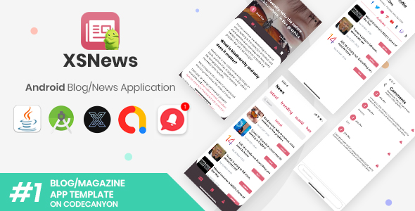 Download XSNews | Android News/Blog Multipurpose Application [XServer] Nulled 