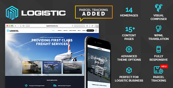 Download Logistic – WP Theme For Transportation Business Nulled 
