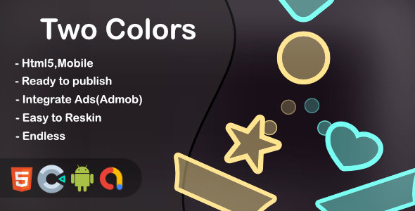 Download Two Colors (Html5 + Construct 3 +Mobile) Nulled 