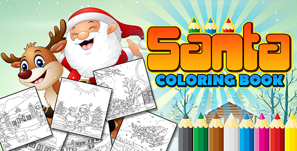Download Santa Coloring Book App (CAPX and HTML5) Nulled 