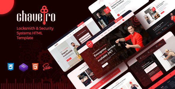 Download Chaveiro – Locksmith Business HTML5 Template Nulled 