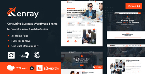 Download Kenray – Consulting Business WordPress Theme Nulled 