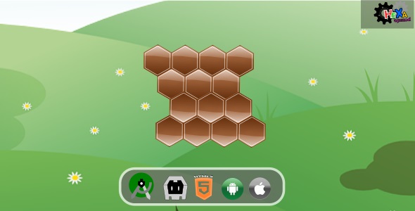Download Hexa Puzzle HTML5 Desktop & Mobile Game Nulled 