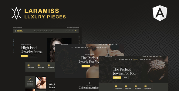 Download Laramiss | Jewelry Shop Angular Template Nulled 