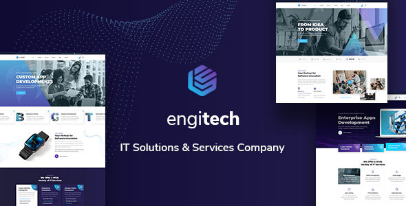 Download Engitech – IT Solutions & Services Template Nulled 