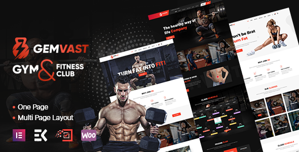 Download Gemvast – Gym FitnessClub WordPress Theme Nulled 