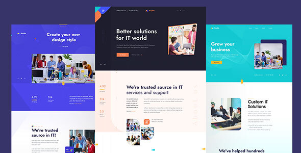Download Roydits – Digital Agency PSD Template Nulled 